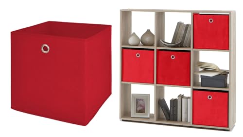 Möbel Akut Faltbox 4er Set in rot, Aufbewahrungsbox für Raumteiler oder Regale Möbel Akut Faltbox 4er Set in rot, Aufbewahrungsbox für Raumteiler oder Regale von Möbel Akut