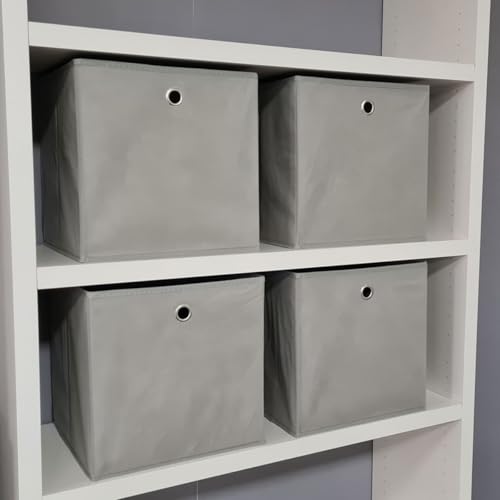 Möbel Akut Faltbox 4er Set in schlamm grau , Aufbewahrungsbox für Raumteiler oder Regale Möbel Akut Faltbox 4er Set in schlamm grau , Aufbewahrungsbox für Raumteiler oder Regale von Möbel Akut