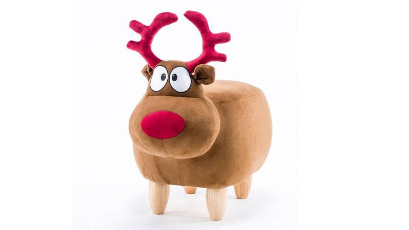 Möbel Akut Kinderhocker Tierhocker Rentier braun rot Kinderhocker Massivholz natur Möbel Akut Kinderhocker Tierhocker Rentier braun rot Kinderhocker Massivholz natur von Möbel Akut