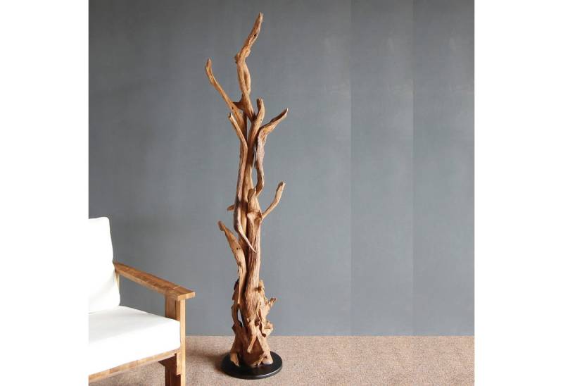 Möbel Bressmer Garderobenständer BLUMA 180 cm – Handtaschenständer aus Teak-Wurzelholz, handgefertigt, - Sockel Schwarz lackiert, - Ständer: verschiedene Teakholz Farbtöne Möbel Bressmer Garderobenständer BLUMA 180 cm – Handtaschenständer aus Teak-Wurzelholz, handgefertigt, - Sockel Schwarz lackiert, - Ständer: verschiedene Teakholz Farbtöne von Möbel Bressmer