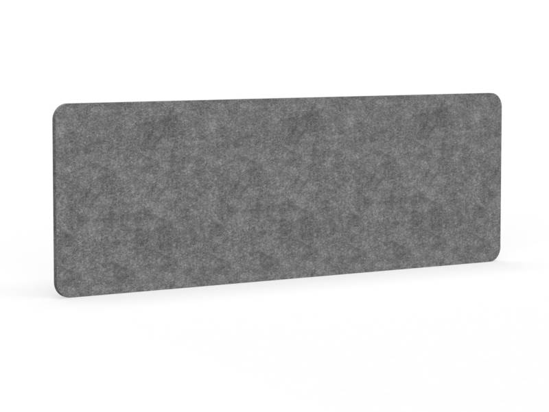 AKUSTIX VARION Akustikpaneel für Schreibtische, Rechteckig, Grau, 18 mm von Möbel-Eins