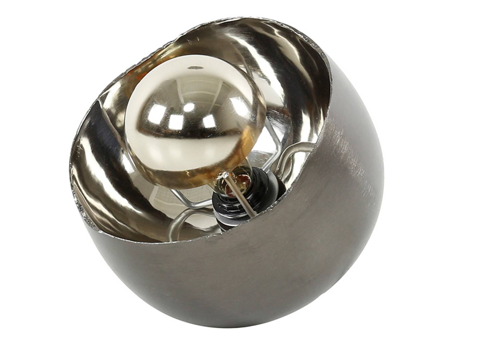 ALBORA Tischlampe, Material Metall, Grau von Möbel-Eins