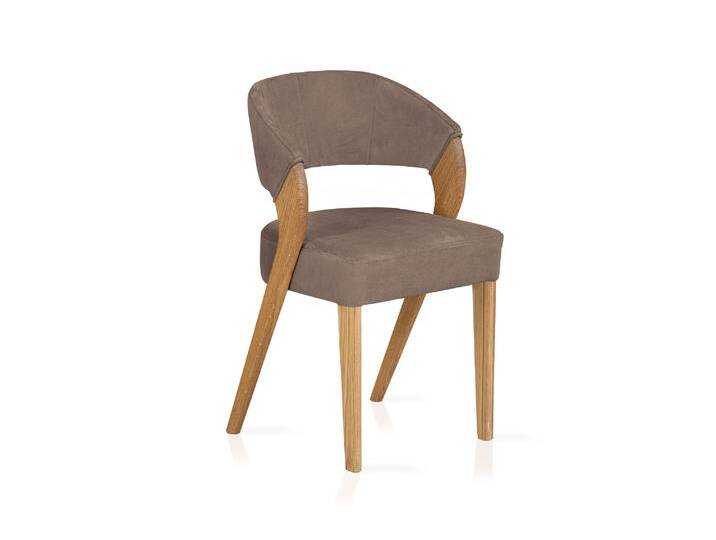 ALONA Polsterstuhl, Material Massivholz / Bezug Kunstleder, Eiche ALONA Polsterstuhl, Material Massivholz / Bezug Kunstleder, Eiche von Möbel-Eins