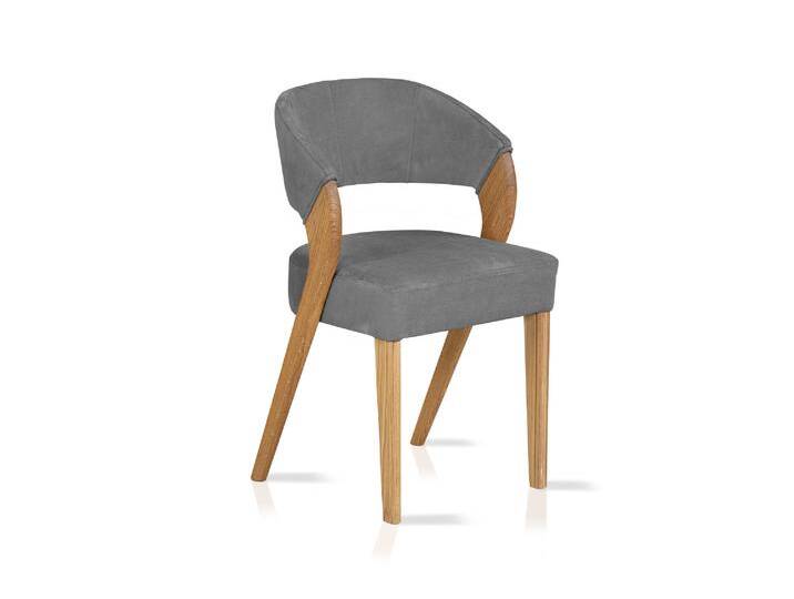 ALONA Polsterstuhl, Material Massivholz / Bezug Kunstleder, Eiche ALONA Polsterstuhl, Material Massivholz / Bezug Kunstleder, Eiche von Möbel-Eins