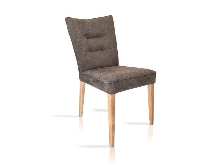 AMERA Polsterstuhl, Material Massivholz / Bezug Stoff, Braun AMERA Polsterstuhl, Material Massivholz / Bezug Stoff, Braun von Möbel-Eins