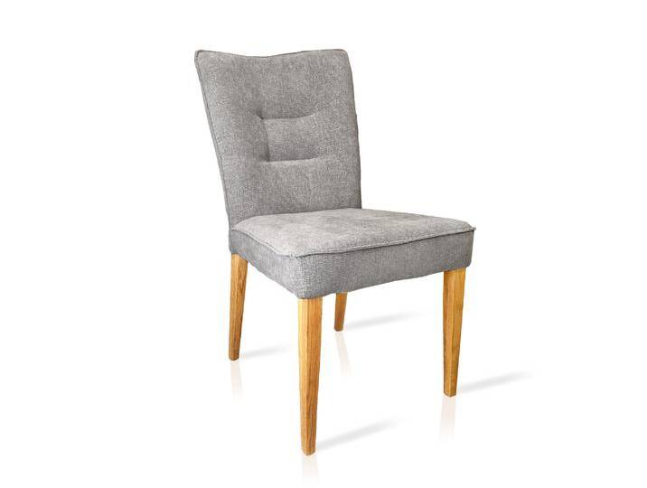 AMERA Polsterstuhl, Material Massivholz / Bezug Stoff, Grau AMERA Polsterstuhl, Material Massivholz / Bezug Stoff, Grau von Möbel-Eins