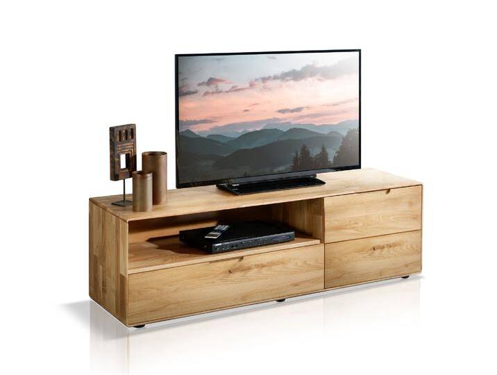 ANDINO TV-Element, Material Massivholz, Wildeiche geölt von Möbel-Eins