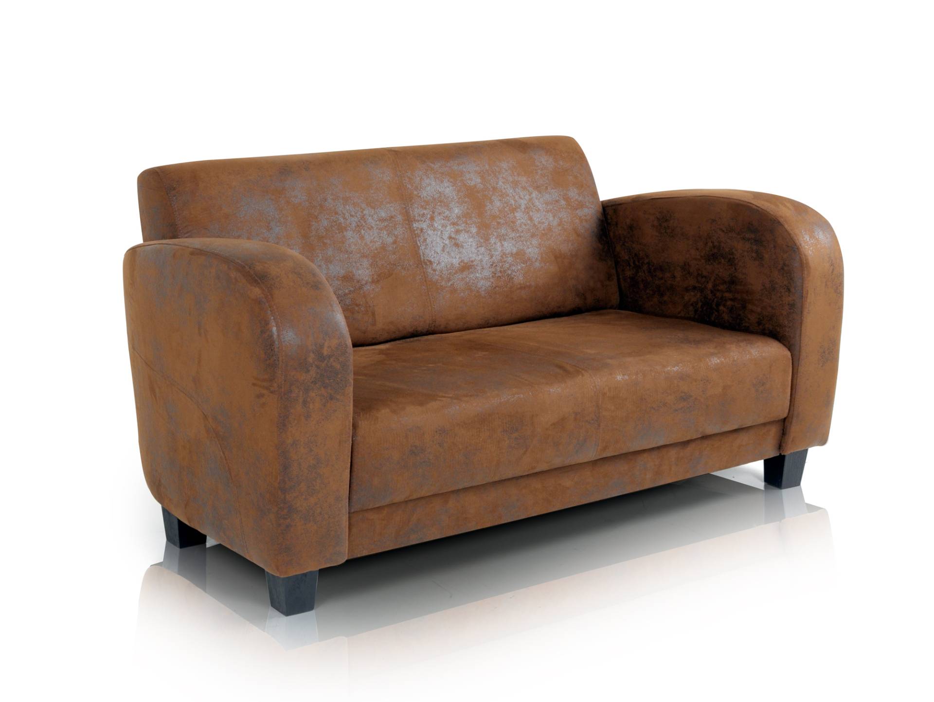 ANTO Sofa 2-Sitzer Gobi braun von Möbel-Eins