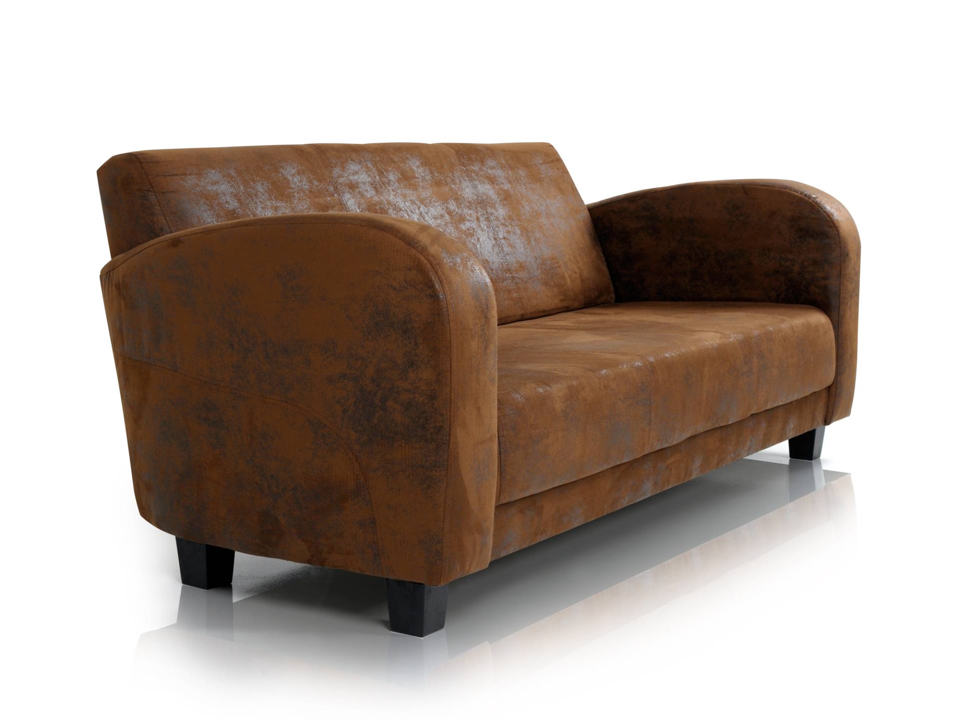 ANTO Sofa 3-Sitzer Gobi braun von Möbel-Eins