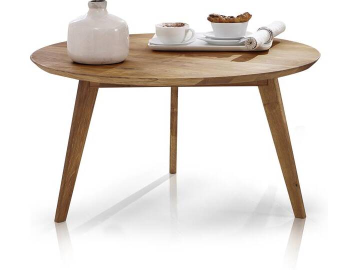 AUSTIN Couchtisch rund 70 cm, Material Massivholz, Wildeiche AUSTIN Couchtisch rund 70 cm, Material Massivholz, Wildeiche von Möbel-Eins