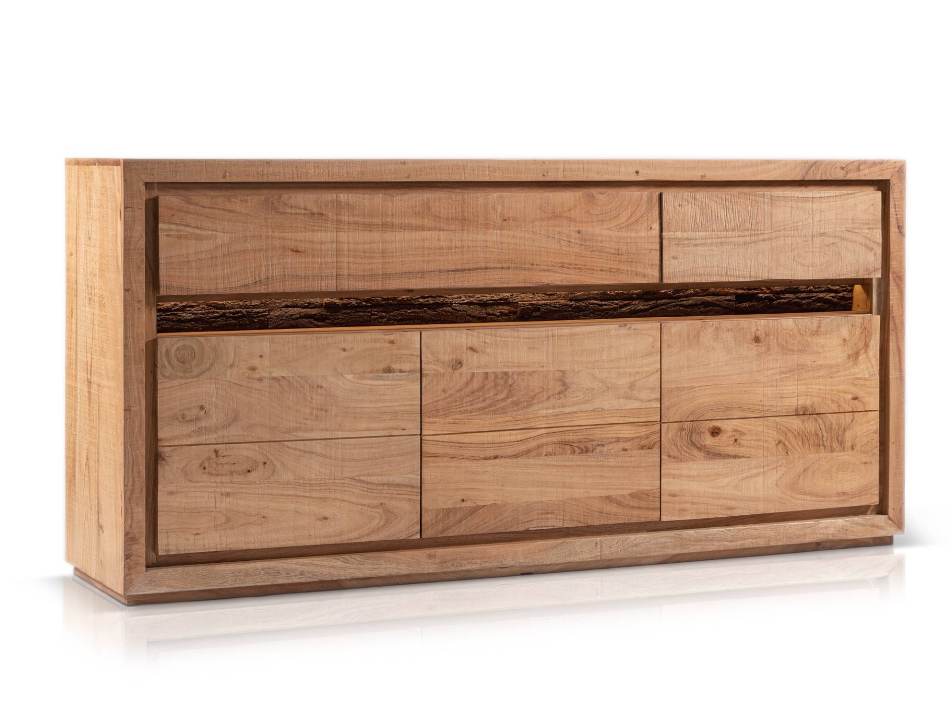 BATTURO Sideboard II, Material Massivholz, Akazie lackiert von Möbel-Eins