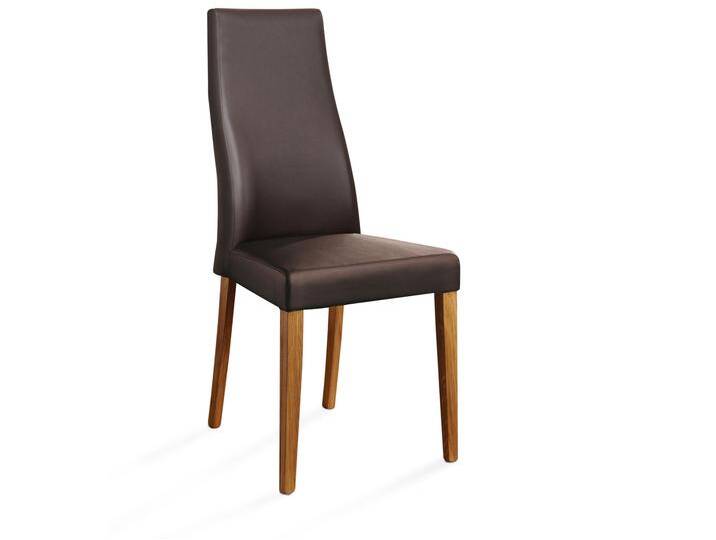 BEILA Polsterstuhl, Material Echtleder / Eiche massiv, braun BEILA Polsterstuhl, Material Echtleder / Eiche massiv, braun von Möbel-Eins