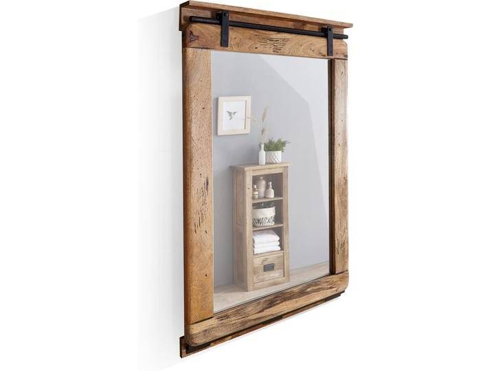 BRISTOL Bad Spiegel I, Material Massivholz, Mango rustikal BRISTOL Bad Spiegel I, Material Massivholz, Mango rustikal von Möbel-Eins