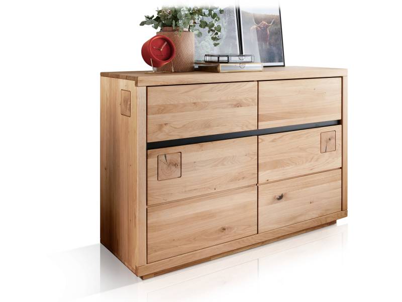 CALDERA Sideboard I, Material Massivholz, Wildeiche geölt von Möbel-Eins