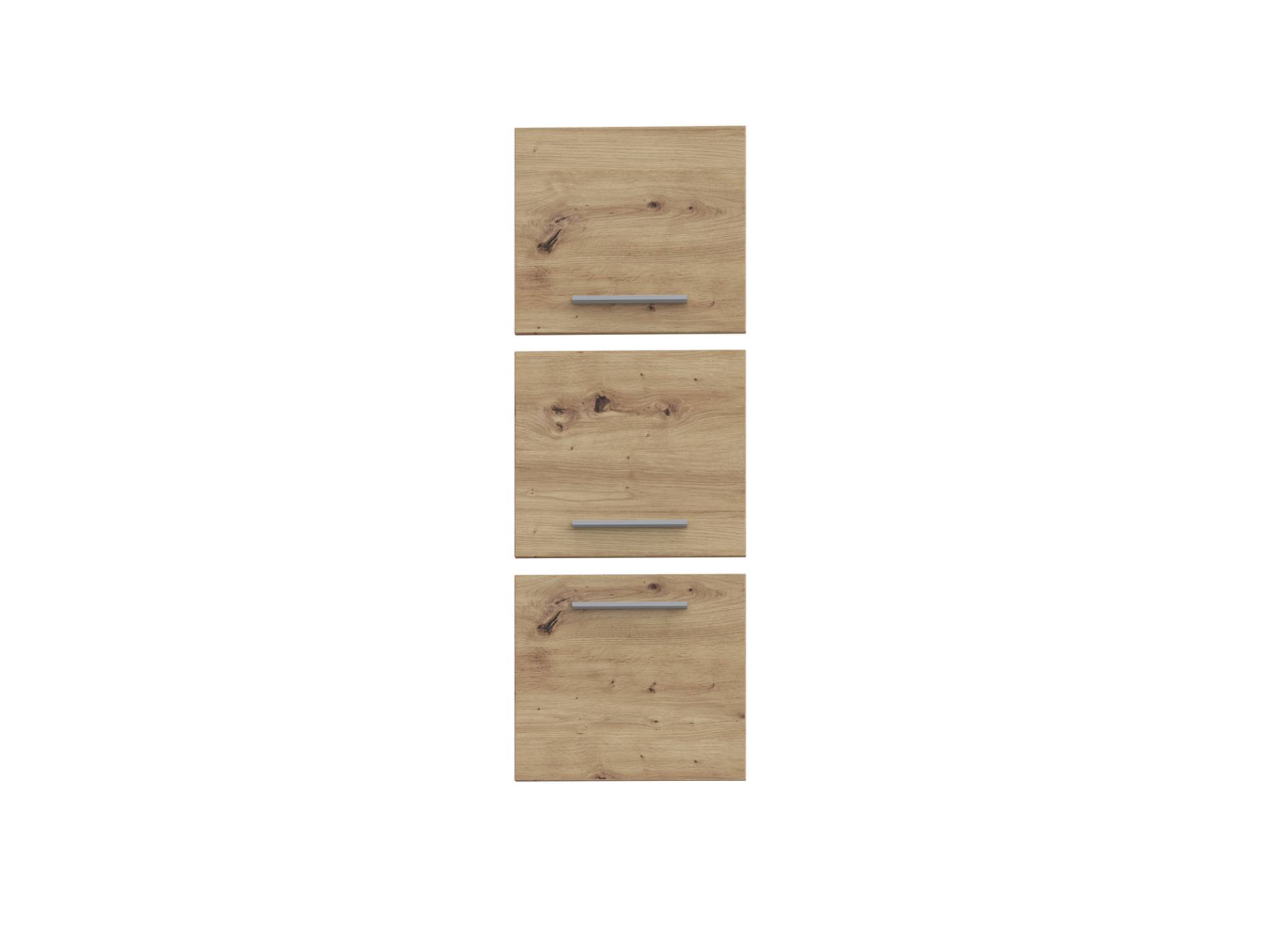 CALLANDO 3er Set Türen für Regal I, Material Dekorspanplatte,  Artisan Eiche Nachbildung von Möbel-Eins