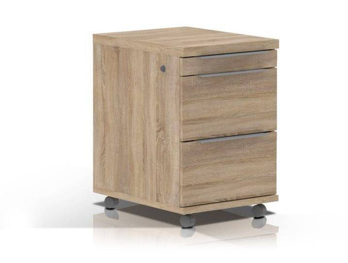 CAMILLO Rollcontainer, Material Dekorspanplatte, Eiche von Möbel-Eins