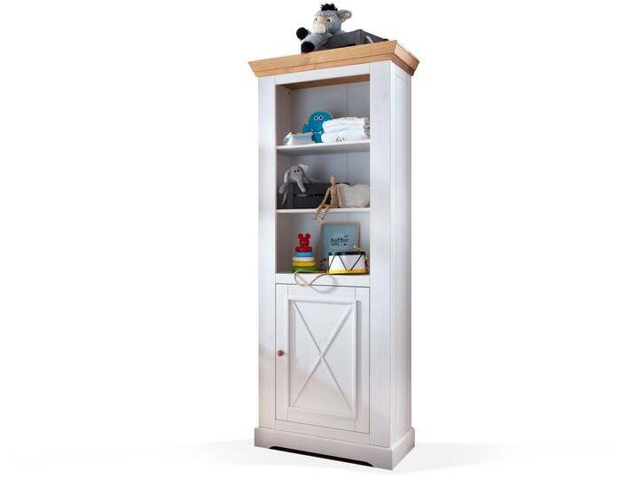 CARLY Standregal groß, Material Massivholz, Kiefer weiss / CARLY Standregal groß, Material Massivholz, Kiefer weiss / von Möbel-Eins