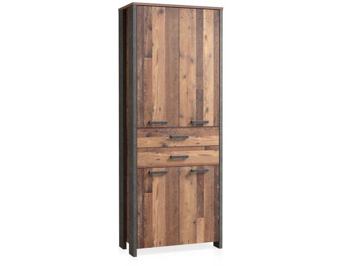 CASSIA Büroschrank 4 Türen + 2 Schubkästen, Material CASSIA Büroschrank 4 Türen + 2 Schubkästen, Material von Möbel-Eins