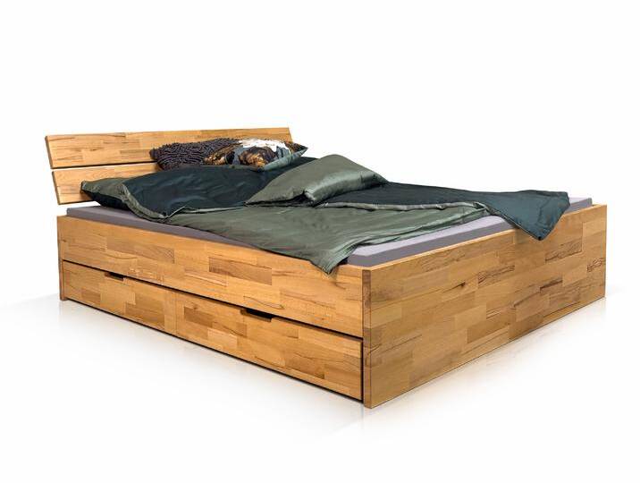 CHICO Stauraumbett mit Kopfteil, Material Massivholz, 90 x 200 cm CHICO Stauraumbett mit Kopfteil, Material Massivholz, 90 x 200 cm von Möbel-Eins