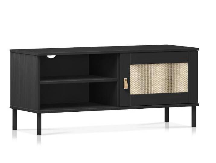 CINOY TV-Board I, Material Massivholz, Kiefer lackiert, schwarz CINOY TV-Board I, Material Massivholz, Kiefer lackiert, schwarz von Möbel-Eins