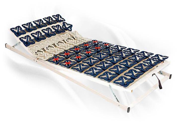 CONTAKT Teller-Lattenrost, Kopf- und Fußteil verstellbar, TÜV CONTAKT Teller-Lattenrost, Kopf- und Fußteil verstellbar, TÜV von Möbel-Eins