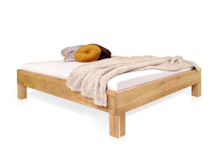 DAKONA 4-Fuß-Massivholzbett, mit / ohne Kopfteil, 90 x 200 cm DAKONA 4-Fuß-Massivholzbett, mit / ohne Kopfteil, 90 x 200 cm von Möbel-Eins