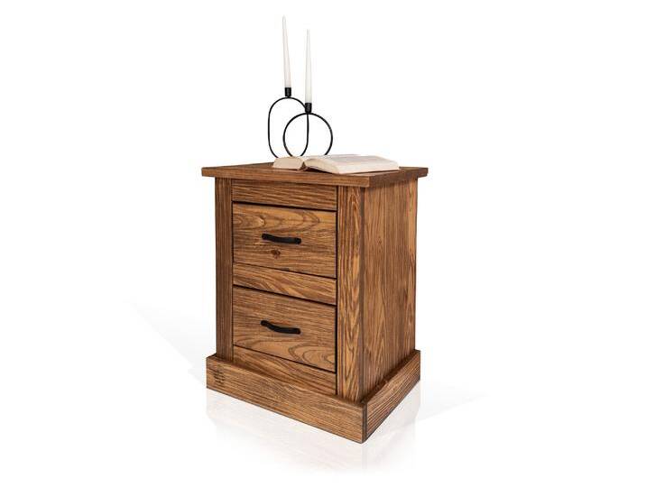 EVERGLADE Nachtkommode, Material Massivholz, Kiefer eichefarbig EVERGLADE Nachtkommode, Material Massivholz, Kiefer eichefarbig von Möbel-Eins