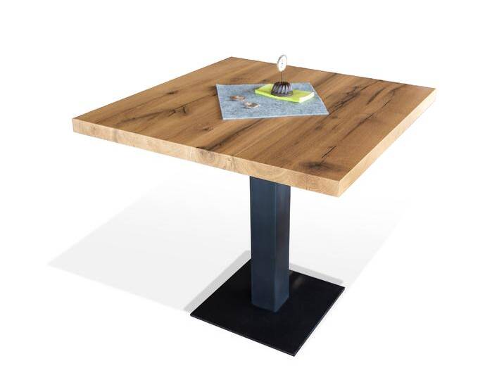 GASTRO Bistrotisch, Material Massivholz, Eiche lackiert, 90 x von Möbel-Eins