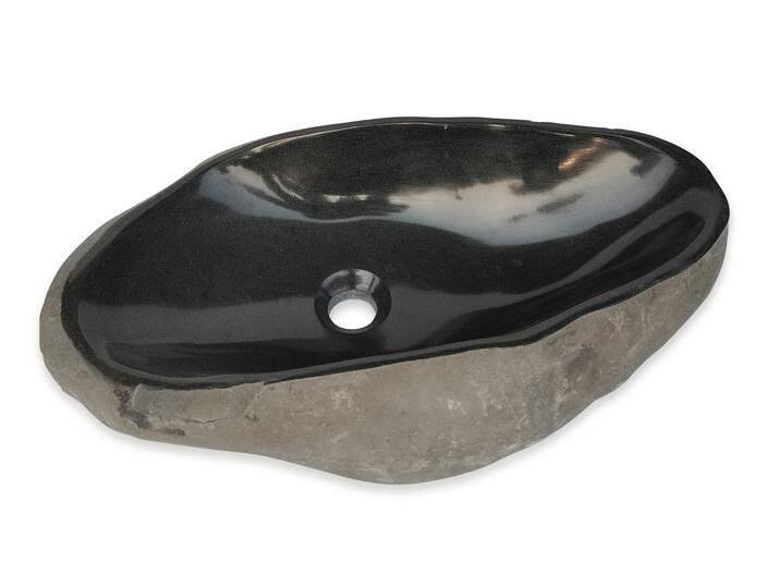 GERICCO Aufsatzwaschbecken, Naturstein, schwarz GERICCO Aufsatzwaschbecken, Naturstein, schwarz von Möbel-Eins