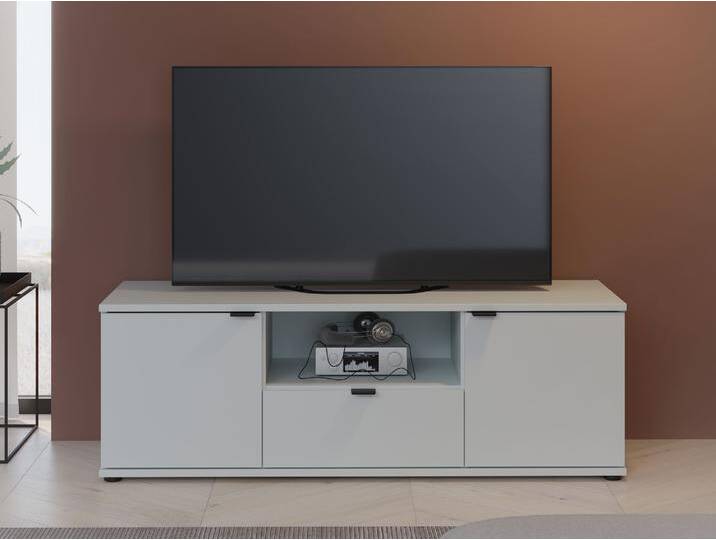 GINNY TV-Board, Material Spanplatte, Hellgrau GINNY TV-Board, Material Spanplatte, Hellgrau von Möbel-Eins