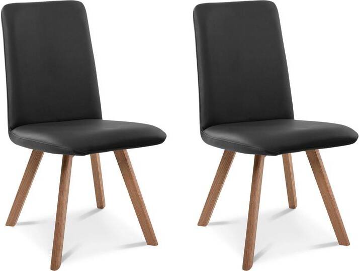 GLORIA 2er SET Polsterstühle, Gestell Massivholz, mit von Möbel-Eins