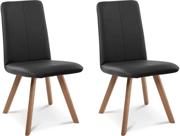 GLORIA 2er SET Polsterstühle, Gestell Massivholz, ohne von Möbel-Eins