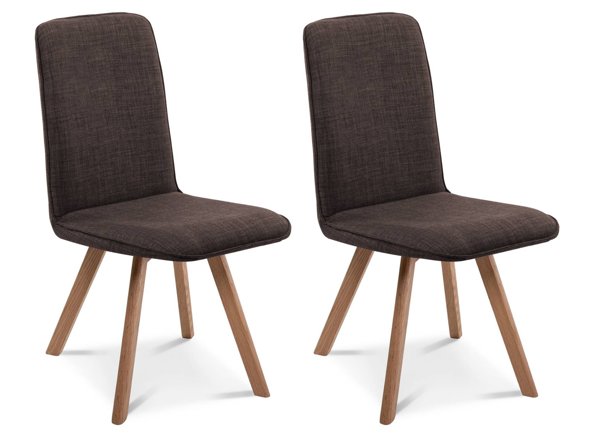 GLORIA 2er SET Polsterstühle, Gestell Massivholz von Möbel-Eins
