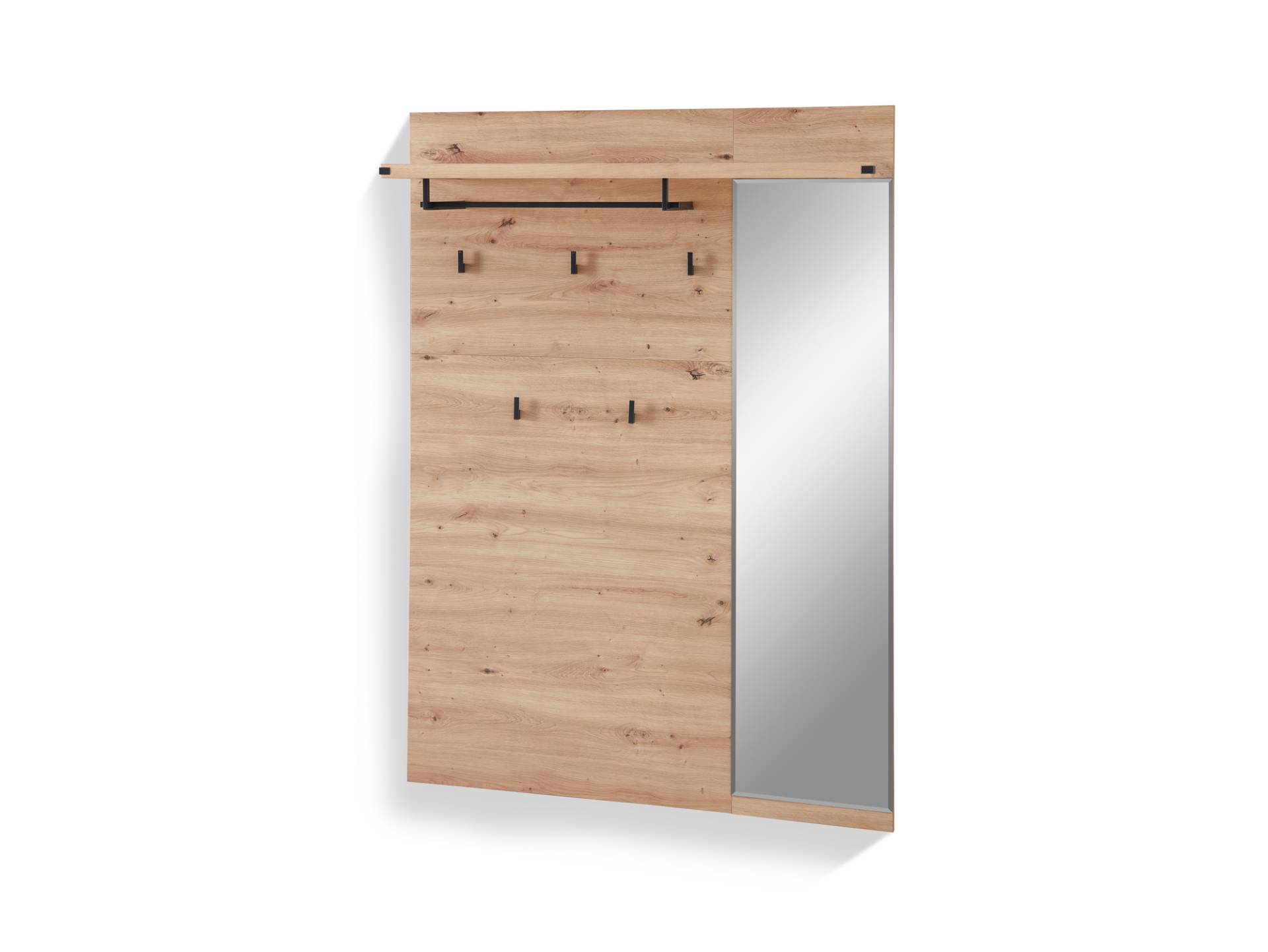 GOJA Garderobenpaneel, Material Spanplatte, Artisan Eiche Nachbildung GOJA Garderobenpaneel, Material Spanplatte, Artisan Eiche Nachbildung von Möbel-Eins