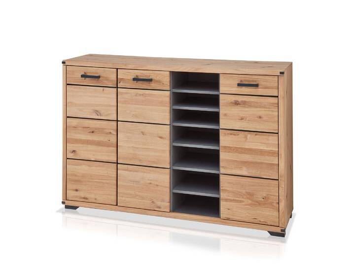 GOJA Schuhschrank I, Material teilmassiv, Artisan Wildeiche / von Möbel-Eins