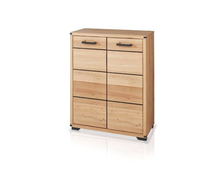 GOJA Schuhschrank II, Material teilmassiv, Artisan Wildeiche / von Möbel-Eins