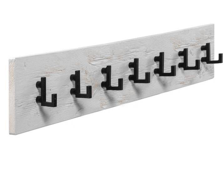 Garderobenleiste CURBY, Material Massivholz, Thermo-Fichte von Möbel-Eins