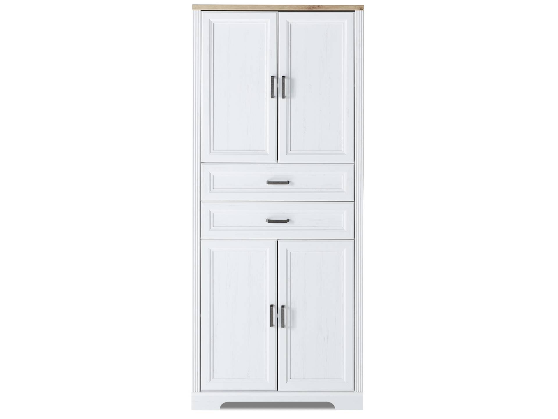 JADY Büroschrank, 4 Türen + 2 Schubkästen, Material MDF / Dekorspanplatte von Möbel-Eins