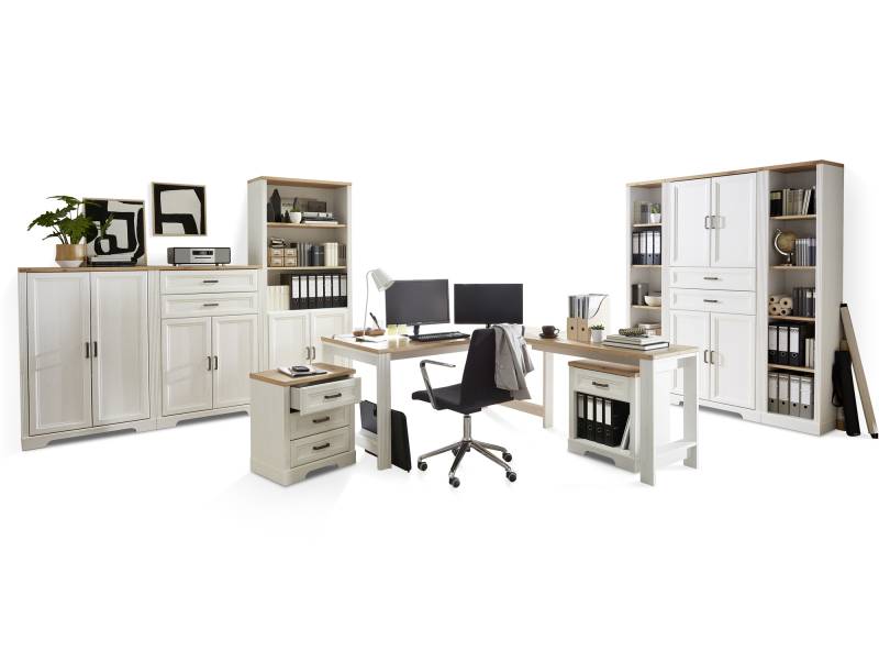 JADY Komplettbüro, Material MDF / Dekorspanplatte JADY Komplettbüro, Material MDF / Dekorspanplatte von Möbel-Eins