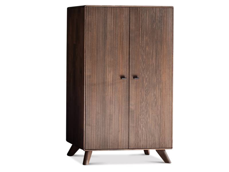 JAKARTA Highboard I, Material Massivholz, Kernbuche Tabak geölt von Möbel-Eins