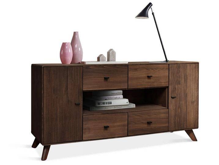 JAKARTA Sideboard II, Material Massivholz, Kernbuche Tabak geölt von Möbel-Eins