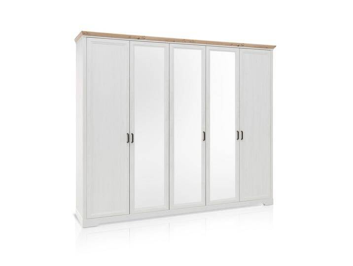 JENNA Kleiderschrank 5trg, Material Spanplatte, Piniefarbig / JENNA Kleiderschrank 5trg, Material Spanplatte, Piniefarbig / von Möbel-Eins