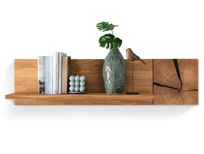 KENTO Wandboard I, Material Massivholz, Wildeiche geölt mit von Möbel-Eins