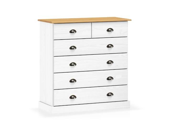 KUNO Kommode 4+2 Schubkästen, Material Massivholz, Kiefer von Möbel-Eins