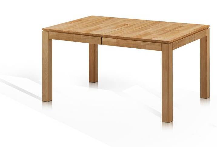 LISSABON Esstisch / Ausziehtisch, Material Massivholz, 170 cm, erweiterbar um 50 cm, geölt, für bis zu 8 Personen von Möbel-Eins