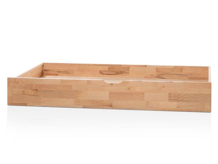 LÖWEN Bettschublade auf Rollen, Material Massivholz, Buche LÖWEN Bettschublade auf Rollen, Material Massivholz, Buche von Möbel-Eins
