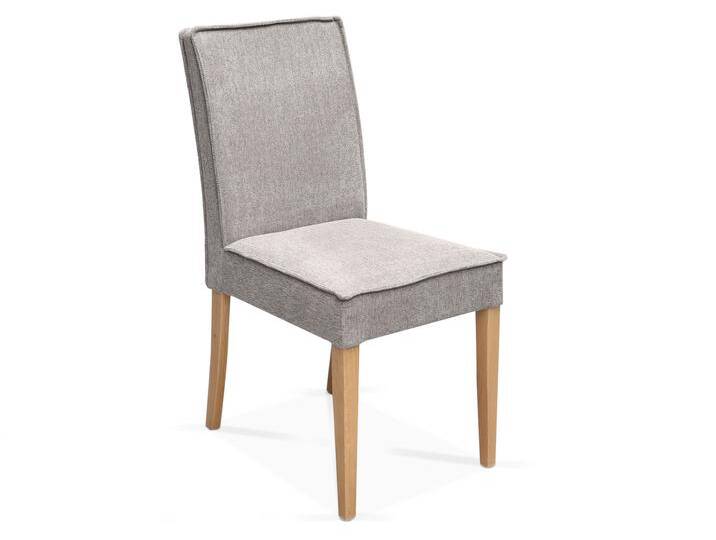 LORAN Polsterstuhl, Gestell Massivholz Eiche / Stoffbezug, Grau LORAN Polsterstuhl, Gestell Massivholz Eiche / Stoffbezug, Grau von Möbel-Eins