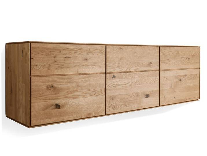 LORINA Steh- / Hängeelement II, Material Massivholz, Wildeiche LORINA Steh- / Hängeelement II, Material Massivholz, Wildeiche von Möbel-Eins