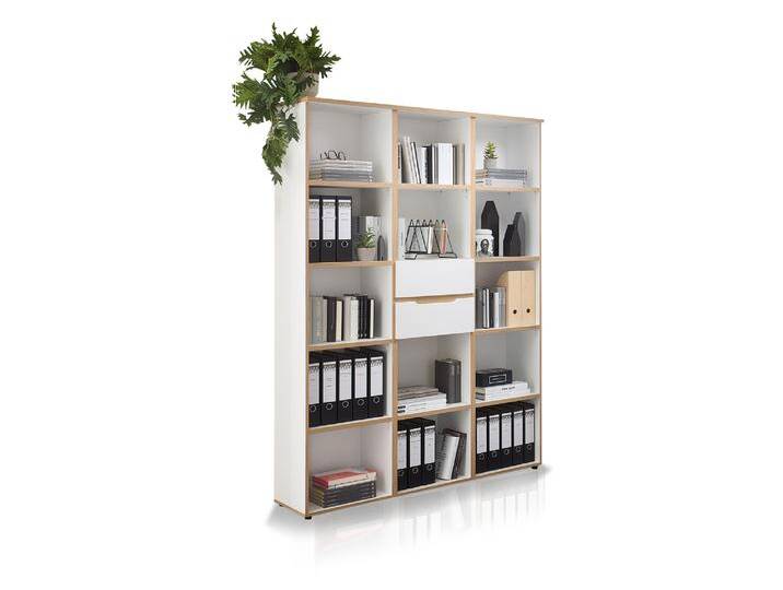 MAILAND Regalwand, Material Dekorspanplatte, Weiss MAILAND Regalwand, Material Dekorspanplatte, Weiss von Möbel-Eins