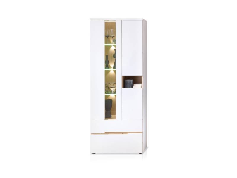 MAILAND Vitrine, Material Dekorspanplatte von Möbel-Eins
